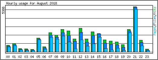 Hourly usage