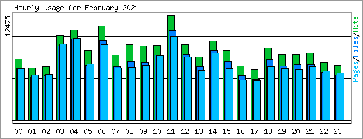 Hourly usage