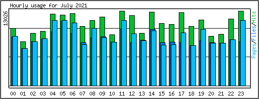 Hourly usage