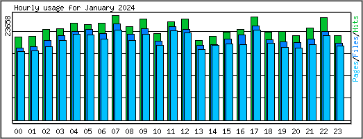 Hourly usage