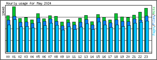 Hourly usage
