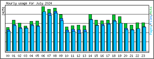 Hourly usage